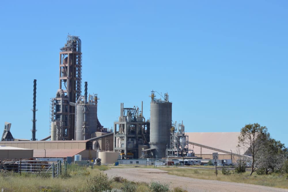 Photo of Drake Cement plant from the road